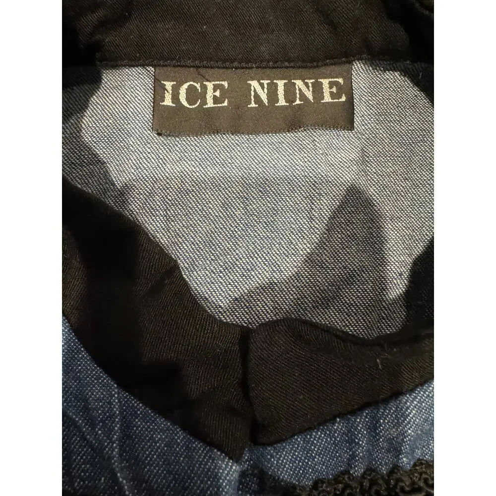Vintage Ice Nine Military Style Jacket Castlecore Sz 6 Rare Collector Piece - Picture 5 of 6